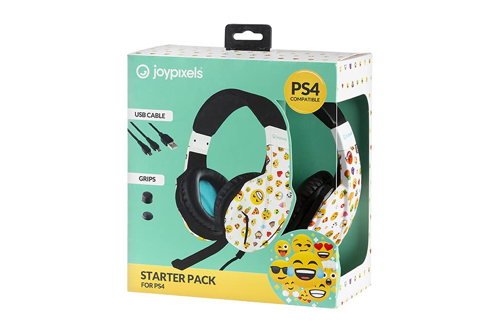 Auriculares Gaming Indeca Starter Pack Joypixels ( PS4 - ) Auriculares Gaming Indeca Starter Pack Joypixels ( PS4 - )